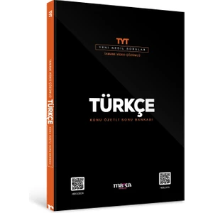 Marka Yayınları TYT 2023 Türkçe Konu Özetli Yeni Nesil Soru Bankası Tamamı Video Çözümlü