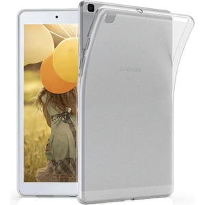 Samsung Galaxy A7 Lite T220 Silikon Kılıf Şeffaf + Temperli Cam + Kalem