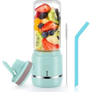 Three Beans Taşınabilir Kişisel Blender, Meyve Smoothies İçin USB Şarj Edilebilir Kablosuz Elektrikli Sıkacağı Blender | Sıkacaklar (Yurt Dışından)