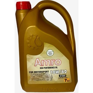 Lubco Amro Tam Sentetik 10W-60 7 Litre Motor Yağı ( Üretim Yılı: 2022 )