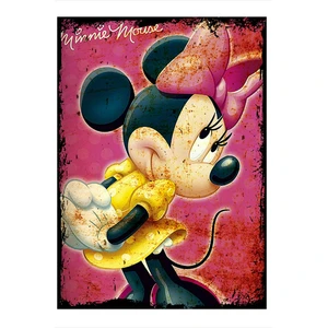 Mickey Mause Dekoratif Mdf Tablo