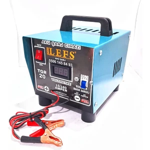 Pro Lefs Tam Otomatik Bakır Sargılı Akü Şarj Cihazı 12 V 20 Amper 180 Ampere Kadar Şarj