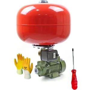 Schutzenger Qb70 24 Lt Tank Santrifüj Otomatik Hidrofor Pompa Paket Hidrofor 0,75 Kw 1 Hp