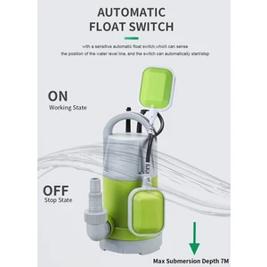 Schutzenger German Sıfırdan Emişli 2 Hp 1.5 Kw Kirli Temiz Yüzme Havuzu Gölet Su Pompası