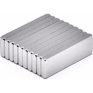 Dikdörtgen Neodyum Mıknatıs 30X10X2MM Çap