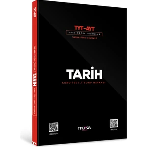 Marka Yayınları 2023 TYT AYT Tarih Konu Özetli Yeni Nesil Soru Bankası Tamamı Video Çözümlü
