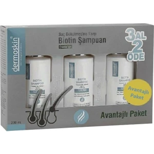 Biotin Shampoo For Men 200ml 3 Al 2 Öde