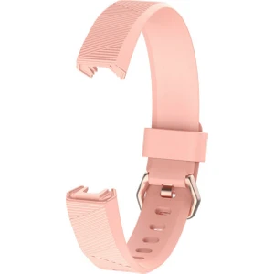 Fitbit Alta Hr Uyumlu Tokalı Silikon Kordon Somon Small (S)