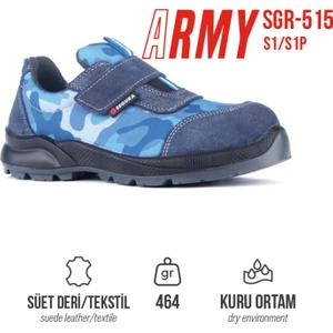 Iş Ayakkabısı - Army SGR-515 S1 Mavi - 41