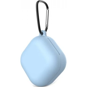 Samsung Galaxy Buds Pro Kılıf Kancalı Mat Silikon Sf8 Açık Mavi