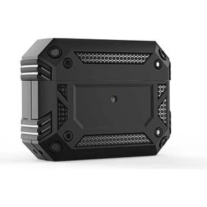 Apple Airpods Pro Kılıf Sert Tank Koruma A15 Siyah