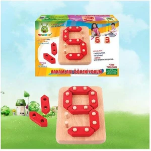 038KR Woodoy Rakamları Öğreniyorum