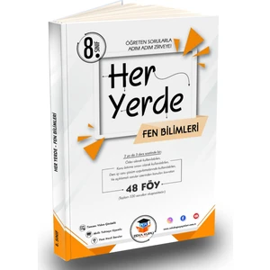 Zeka Küpü Yayınları 8. Sınıf Heryerde Fen Bilimleri Soru Bankası (Ciltli)