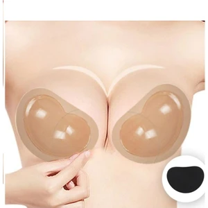 Yapışkanlı Ten Mayo Abiye Elbise Sütyen Gelinlik Gecelik Pedi Push Up Göğüs Kaldırıcı Ped