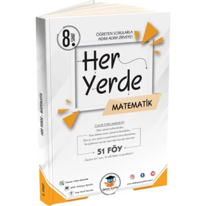 Zeka Küpü Yayınları 8. Sınıf Heryerde Matematik Soru Bankası (Ciltli)
