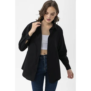 Kadın Oversize Poplik Gömlek