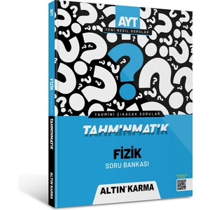 Altın Karma Yayınları Tahminmatik AYT  Fizik Soru Bankası