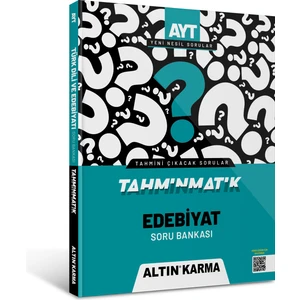 Altın Karma Yayınları Tahminmatik AYT  Türk Dili ve Edebiyatı  Soru Bankası