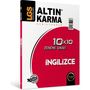 Altın Karma Yayınları LGS 8.Sınıf  İngilizce  10*10 Branş Deneme
