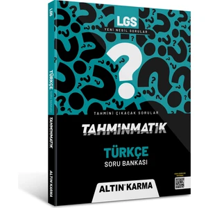 Altın Karma Yayınları Tahminmatik LGS 8.Sınıf Türkçe Soru Bankası