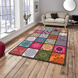 RD Ekoavm Ideal Kadife 4 M2 ve 6 M2 Seçenekli Lastikli Halı Örtüsü 317