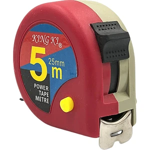 Kıng Kı Şerit Metre Bordo 5x25