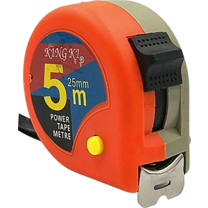 Kıng Kı Şerit Metre Turuncu 5x25