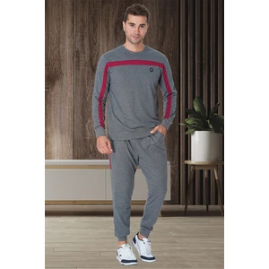 Mecit 2784 Füme Büyük Beden Erkek Pijama Takımı