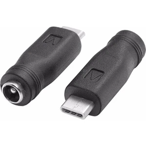 5.5x2.5 mm Dc Dişi To USB Type-C Dc Erkek Uç Çevirici