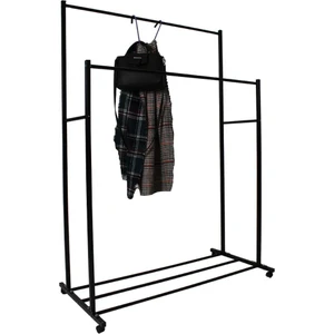 Elegant Tekerlekli Ayaklı Elbise Askısı