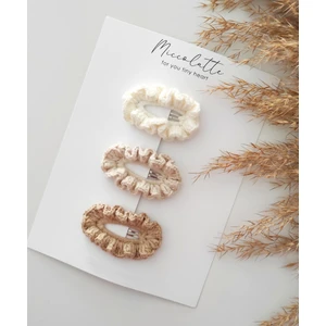 Bebek ve Çocuk Naturel Çıtçıtlı Toka SETI3LÜ