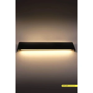 ACK 24 W LED Duvar Apliği - Siyah Gövde - 3000K Gün Işığı