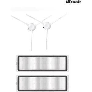 iBrush Dreame F9 Uyumlu 2li Hepa Filtre ve 2li Yan Fırça