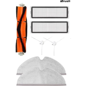 iBrush Vacum Mop ve 1C Uyumlu Filtre Fırça Seti 7 Parça