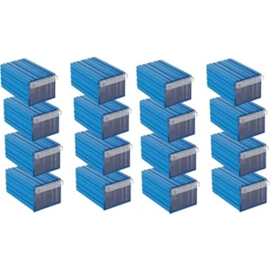 Radar Sembol Plastik Çekmeceli Kutu 140 (16 Adet)