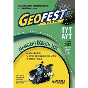 Armada Yayınları Tyt Ayt Geofest Geometri Temel Seviye Geometriyi Öğreten Seri