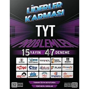 Liderler Karması Tyt Problemler 15 Yayın 47 Deneme Liderler Karması