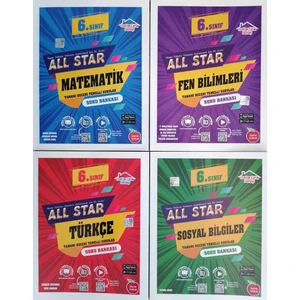 Newton Yayınları 6. Sınıf All Star 4'lü Soru Bankası Seti