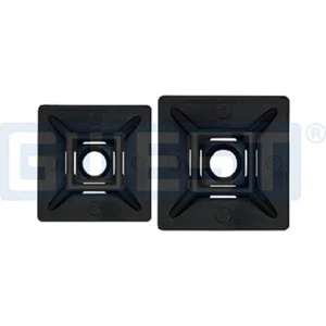 Gwest 1515 HW-3AB (19X19MM) Siyah Yapışkan Kroşe 100 Adet