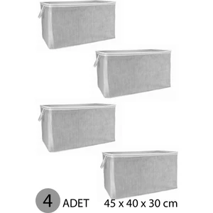 Kazak Hurcu Mini Hurç 45 x 40 x 30 cm Gri - 4 Adet