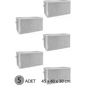 Kazak Hurcu Mini Hurç 45 x 40 x 30 cm Gri - 5 Adet