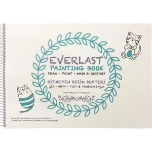 Everlast 25 x 35 Bitmeyen Resim Defteri Çiz - Boya - Yıka = Yeniden Başla