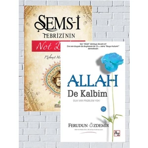Az Kitap Şems-I Tebrizi’nin Not Defteri+Allah De Kalbim