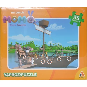 Momo Akıllı Tavşan 35 Parça Puzzle