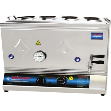 Mizan 80 Lik Elektrikli 60 Litre 4 Demlikli Çay Kazanı Çay