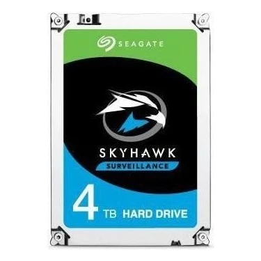 Seagate 4TB 3.5 inç Güvenlik Kamerası Diski 5900 RPM SATA Okuma/Yazma Hızı ile