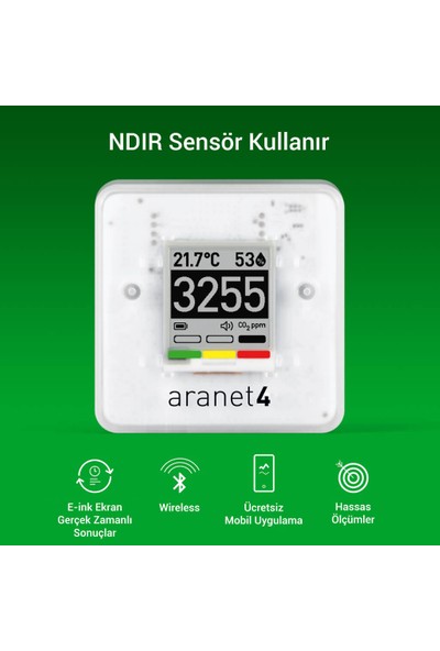 Aranet4 Home Co2 Monitör