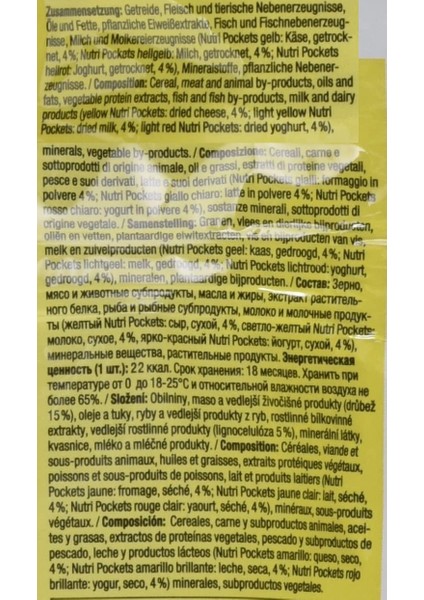 Nutripockets Kedi Ödülü Mix Tablet 60GR