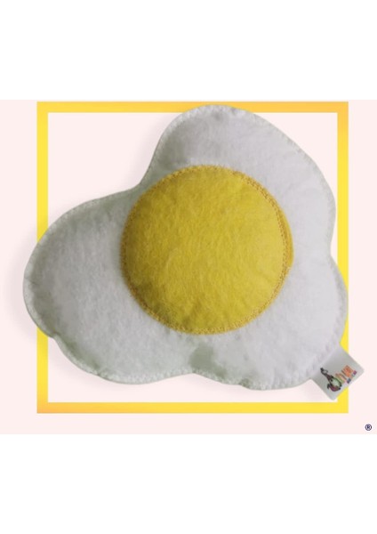 Yumurta - Kedi Naneli (Li) Kedi Oyuncağı Kedi Yastığı - Dino Pet Oyuncak