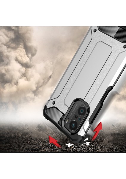 Xiaomi Mi 11X Pro Kılıf Ultra Korumalı Çift Katmanlı Armour Case